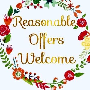 All reasonable offers welcome 🥰🥰